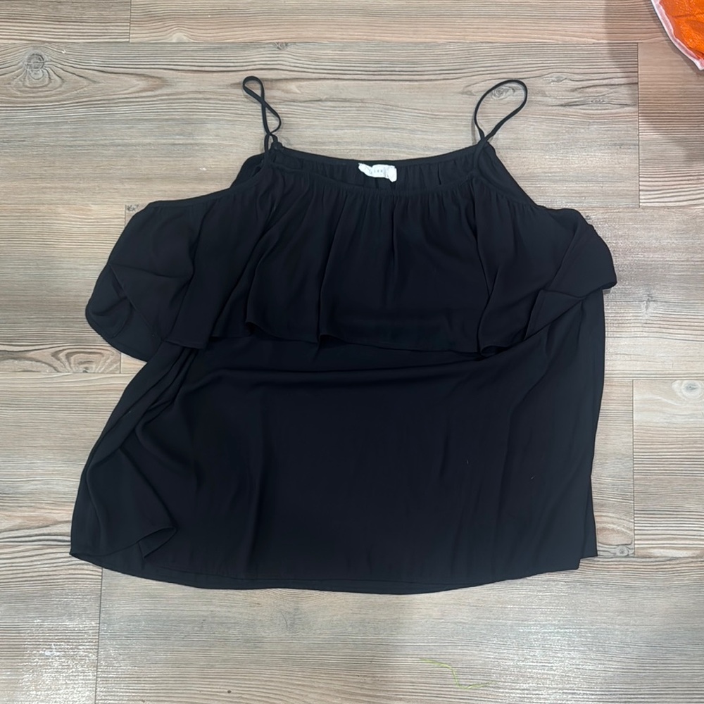 Elegant Black Women's Top